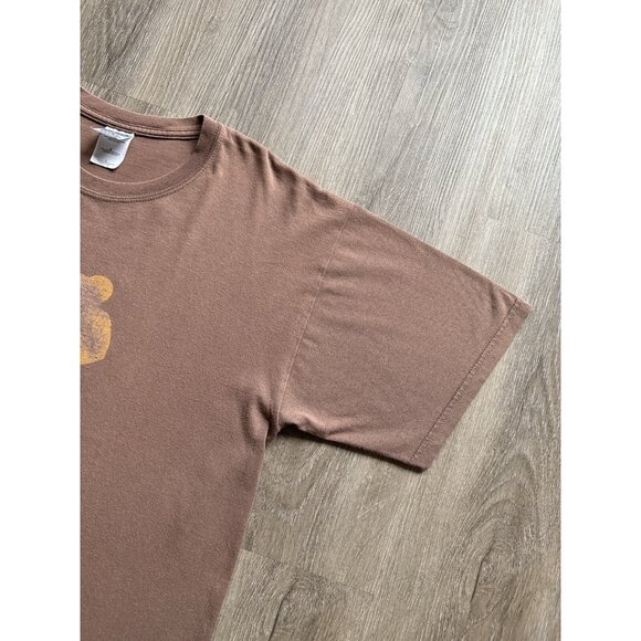 Vintage 90s Limp Bizkit Fred Durst Nu Metal Band Tee Rare Promo Brown Large - Picture 7 of 14